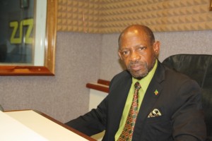 Prime Minister and Minister of Finance, the Rt. Hon. Dr. Denzil L. Douglas (Photo by Erasmus Williams)