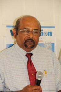 District Medical Officer Dr. Chandy Jacobs who is assigned to the Brown Hill Health Centre