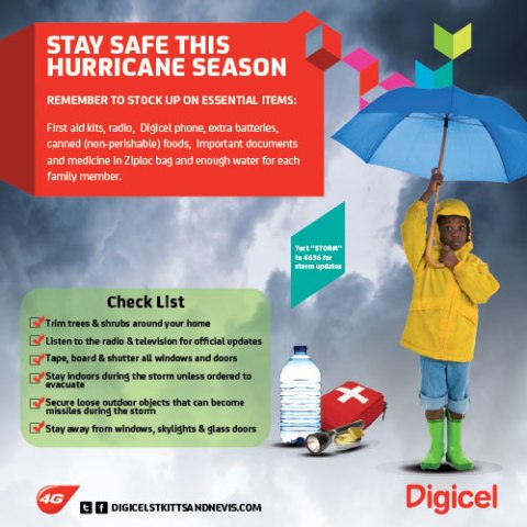 Digicel Encourages Customers to Be Prepared This Hurricane Season ...