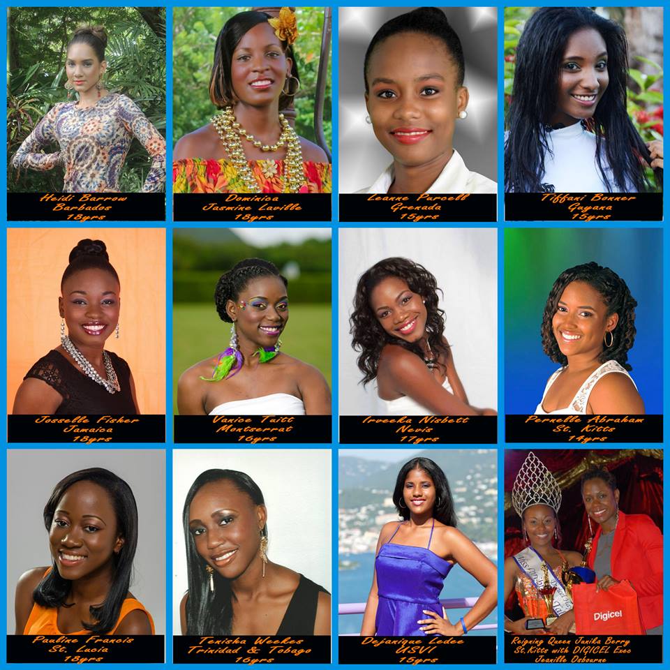 Haynes Smith Miss Caribbean Talented Teen Pageant Confirms 11 Countries For The 34th Edition Of
