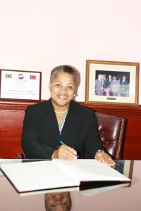 Chief Justice Dame Janice Pereira.